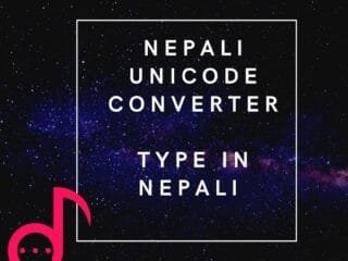 nepali unicode converter