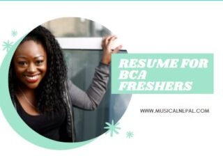 Download Resume for BCA Freshers