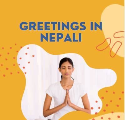 say good morning in nepali